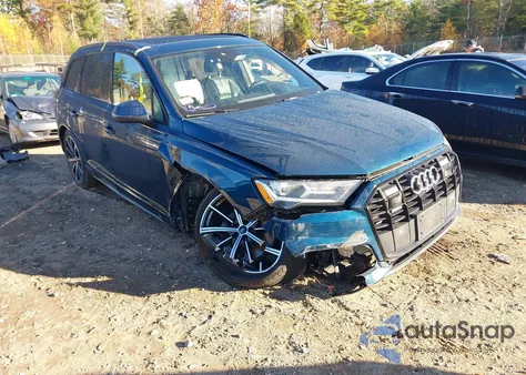 2022 Audi Q7 Premium Plus 55 Tfsi Quattro Tiptronic из США, поврежденный, VIN WA1LXBF75ND007562